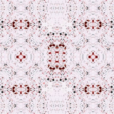 Kusursuz etnik düzen. Soyut retro arka plan. Kusursuz bir doku. Simetrik arkaplan. Sanat dokusu