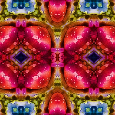 Kusursuz kaotik şablon. Soyut moda arka planı. Kusursuz bir doku. Modern arka plan. Kaleydoskopik