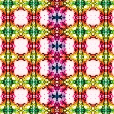 Kusursuz kaotik şablon. Soyut sanat geçmişi. Kusursuz bir doku. Modern arka plan. Mandala