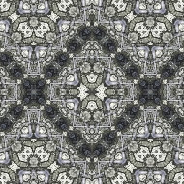 Kusursuz kaotik şablon. Soyut moda arka planı. Kusursuz bir doku. Modern arka plan. Kaleydoskopik