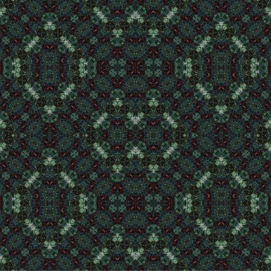 Kusursuz kaotik şablon. Soyut sanat geçmişi. Kusursuz bir doku. Modern arka plan. Mandala