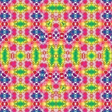 Kusursuz kaotik şablon. Soyut sanat geçmişi. Kusursuz bir doku. Modern arka plan. Mandala