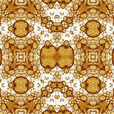 Kusursuz kaotik şablon. Soyut sanat geçmişi. Kusursuz bir doku. Modern arka plan. Mandala