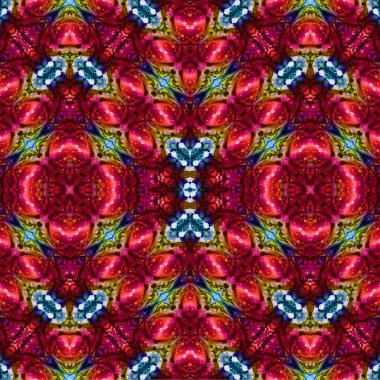 Kusursuz kaotik şablon. Soyut moda arka planı. Kusursuz bir doku. Modern arka plan. Kaleydoskopik