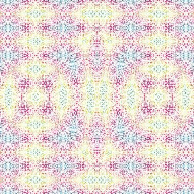 Kusursuz kaotik şablon. Soyut sanat geçmişi. Kusursuz bir doku. Modern arka plan. Mandala