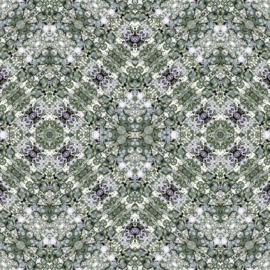 Kusursuz kaotik şablon. Soyut sanat geçmişi. Kusursuz bir doku. Modern arka plan. Mandala