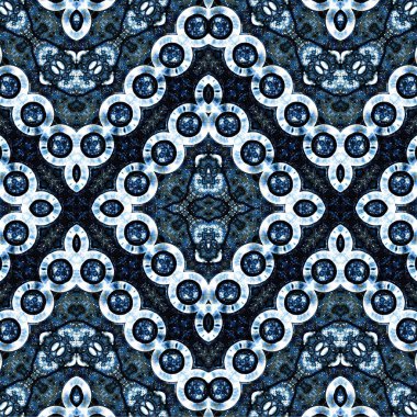 Kusursuz kaotik şablon. Soyut sanat geçmişi. Kusursuz bir doku. Modern arka plan. Mandala