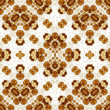 Kusursuz kaotik şablon. Soyut sanat geçmişi. Kusursuz bir doku. Modern arka plan. Mandala