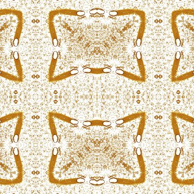 Kusursuz kaotik şablon. Soyut sanat geçmişi. Kusursuz bir doku. Modern arka plan. Mandala