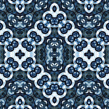 Kusursuz kaotik şablon. Soyut sanat geçmişi. Kusursuz bir doku. Modern arka plan. Mandala