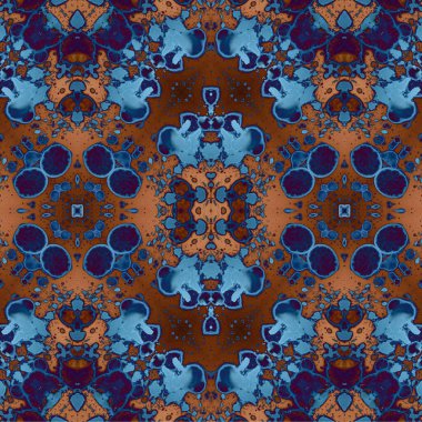 Kusursuz kaotik şablon. Soyut moda arka planı. Kusursuz bir doku. Modern arka plan. Kaleydoskopik