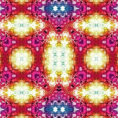 Kusursuz kaotik şablon. Soyut moda arka planı. Kusursuz bir doku. Modern arka plan. Kaleydoskopik