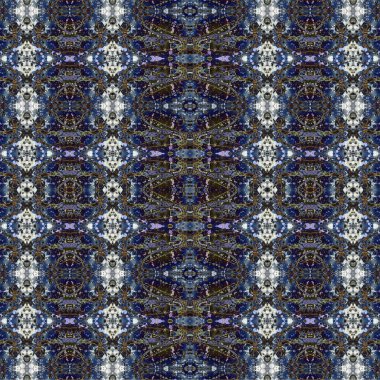 Kusursuz kaotik şablon. Soyut sanat geçmişi. Kusursuz bir doku. Modern arka plan. Mandala