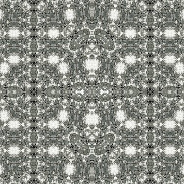 Kusursuz kaotik şablon. Soyut sanat geçmişi. Kusursuz bir doku. Modern arka plan. Mandala