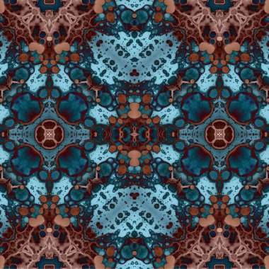 Kusursuz kaotik şablon. Soyut moda arka planı. Kusursuz bir doku. Modern arka plan. Kaleydoskopik