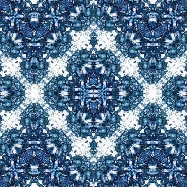 Kusursuz kaotik şablon. Soyut sanat geçmişi. Kusursuz bir doku. Modern arka plan. Mandala