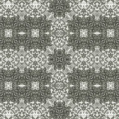 Kusursuz kaotik şablon. Soyut sanat geçmişi. Kusursuz bir doku. Modern arka plan. Mandala