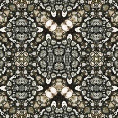 Kusursuz kaotik şablon. Soyut moda arka planı. Kusursuz bir doku. Modern arka plan. Kaleydoskopik