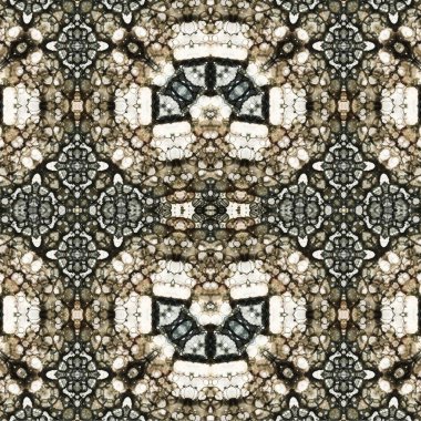 Kusursuz kaotik şablon. Soyut moda arka planı. Kusursuz bir doku. Modern arka plan. Kaleydoskopik