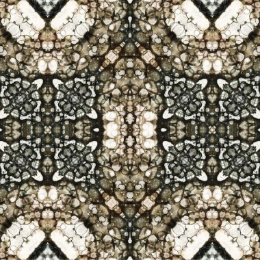 Kusursuz kaotik şablon. Soyut moda arka planı. Kusursuz bir doku. Modern arka plan. Kaleydoskopik