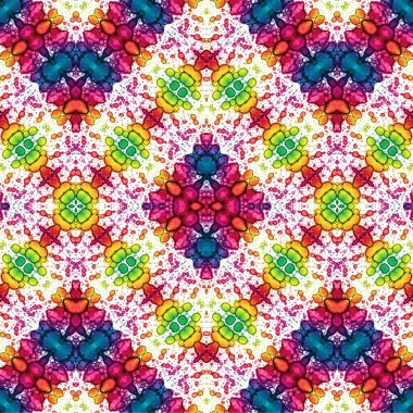 Kusursuz kaotik şablon. Soyut sanat geçmişi. Kusursuz bir doku. Modern arka plan. Mandala