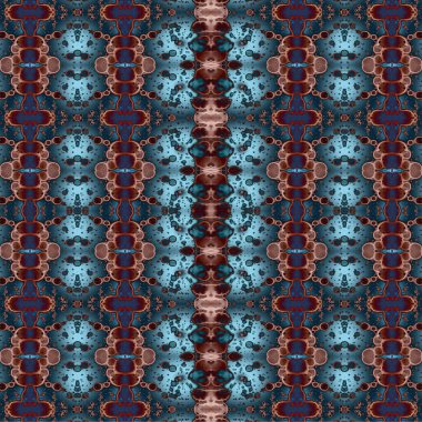 Kusursuz kaotik şablon. Soyut moda arka planı. Kusursuz bir doku. Modern arka plan. Kaleydoskopik