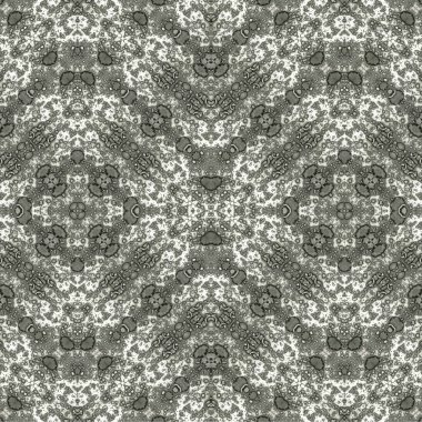 Kusursuz kaotik şablon. Soyut sanat geçmişi. Kusursuz bir doku. Modern arka plan. Mandala