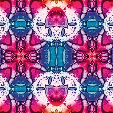 Kusursuz kaotik şablon. Soyut moda arka planı. Kusursuz bir doku. Modern arka plan. Kaleydoskopik