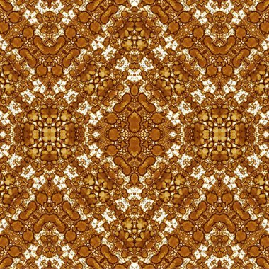 Kusursuz kaotik şablon. Soyut sanat geçmişi. Kusursuz bir doku. Modern arka plan. Mandala