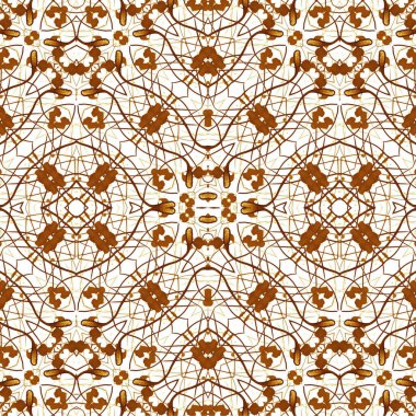 Kusursuz kaotik şablon. Soyut sanat geçmişi. Kusursuz bir doku. Modern arka plan. Mandala