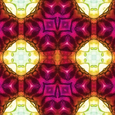 Kusursuz kaotik şablon. Soyut moda arka planı. Kusursuz bir doku. Modern arka plan. Kaleydoskopik