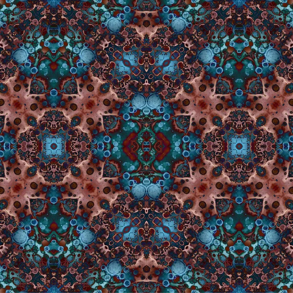 Kusursuz kaotik şablon. Soyut moda arka planı. Kusursuz bir doku. Modern arka plan. Kaleydoskopik