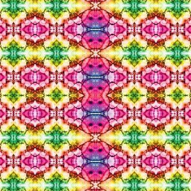 Kusursuz kaotik şablon. Soyut sanat geçmişi. Kusursuz bir doku. Modern arka plan. Mandala