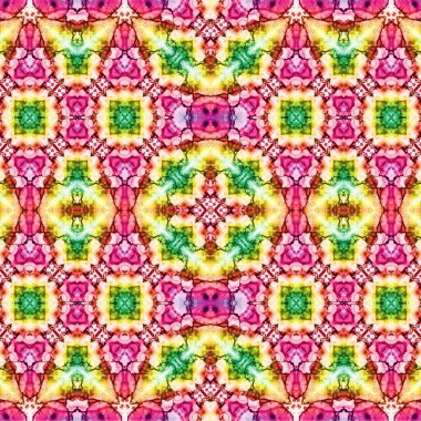 Kusursuz kaotik şablon. Soyut sanat geçmişi. Kusursuz bir doku. Modern arka plan. Mandala