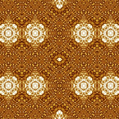 Kusursuz kaotik şablon. Soyut sanat geçmişi. Kusursuz bir doku. Modern arka plan. Mandala