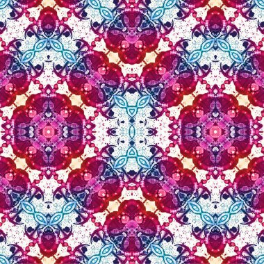 Kusursuz kaotik şablon. Soyut moda arka planı. Kusursuz bir doku. Modern arka plan. Kaleydoskopik