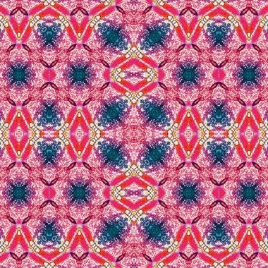 Kusursuz kaotik şablon. Soyut sanat geçmişi. Kusursuz bir doku. Modern arka plan. Mandala