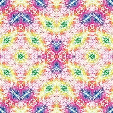 Kusursuz kaotik şablon. Soyut sanat geçmişi. Kusursuz bir doku. Modern arka plan. Mandala