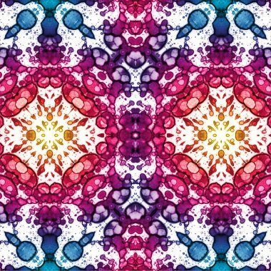 Kusursuz kaotik şablon. Soyut moda arka planı. Kusursuz bir doku. Modern arka plan. Kaleydoskopik