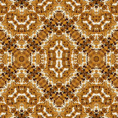 Kusursuz kaotik şablon. Soyut sanat geçmişi. Kusursuz bir doku. Modern arka plan. Mandala