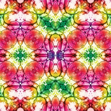 Kusursuz kaotik şablon. Soyut moda arka planı. Kusursuz bir doku. Modern arka plan. Kaleydoskopik