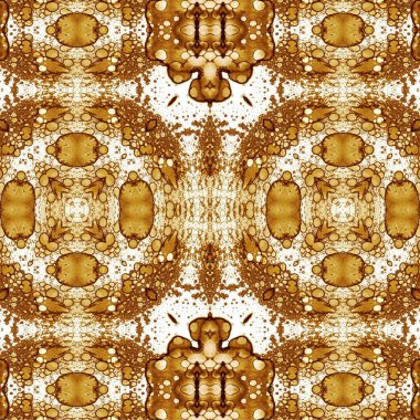 Kusursuz kaotik şablon. Soyut sanat geçmişi. Kusursuz bir doku. Modern arka plan. Mandala