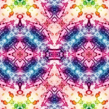 Kusursuz kaotik şablon. Soyut moda arka planı. Kusursuz bir doku. Modern arka plan. Kaleydoskopik