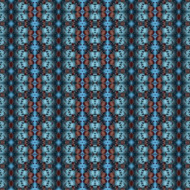 Kusursuz kaotik şablon. Soyut sanat geçmişi. Kusursuz bir doku. Modern arka plan. Mandala