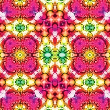 Seamless chaotic pattern. Abstract trendy background. Seamless texture. Modern background. Kaleidoscopic