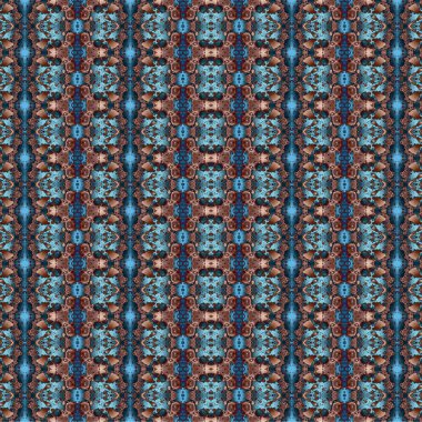 Kusursuz kaotik şablon. Soyut sanat geçmişi. Kusursuz bir doku. Modern arka plan. Mandala