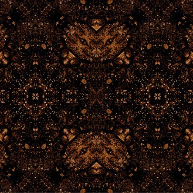 Kusursuz kaotik şablon. Soyut moda arka planı. Kusursuz bir doku. Modern arka plan. Kaleydoskopik