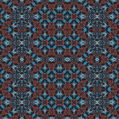 Kusursuz kaotik şablon. Soyut sanat geçmişi. Kusursuz bir doku. Modern arka plan. Mandala