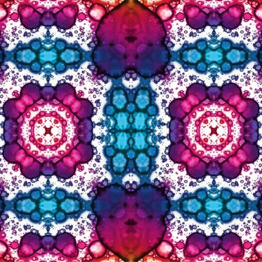 Kusursuz kaotik şablon. Soyut moda arka planı. Kusursuz bir doku. Modern arka plan. Kaleydoskopik