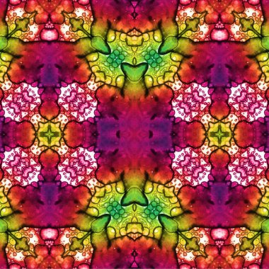 Kusursuz kaotik şablon. Soyut moda arka planı. Kusursuz bir doku. Modern arka plan. Kaleydoskopik